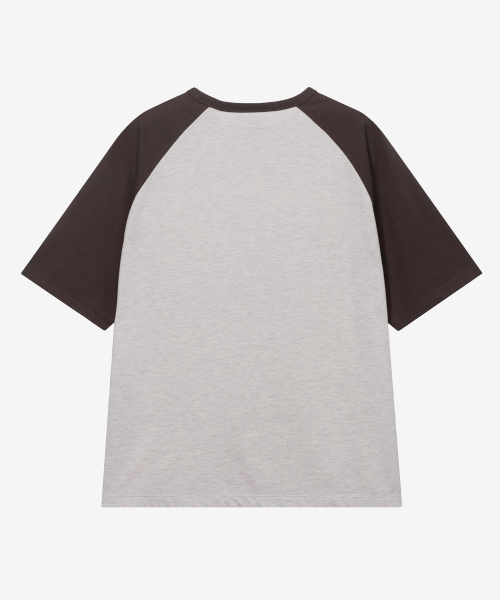 MINDBRIDGE(マインドブリッジ)の「ドゥグッド_グラフィックラグランオーバーサイズTシャツ - 2カラー(Tシャツ/カットソー・メンズ・オートミール/ライトグレー・100/105/95)」の12枚目の写真