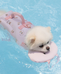 Bailey（ベイリー）の「子犬用水着テディライフジャケットピンク（ペットウェア）」