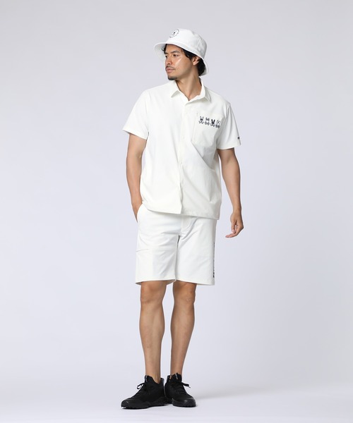 Psycho Bunny（サイコバニー）の「[GOLF]チルドライ遮熱 4BUNNYショートパンツ（その他パンツ・メンズ・ブラック/ホワイト・MEDIUM/LARGE/X-LARGE）」の6枚目の写真
