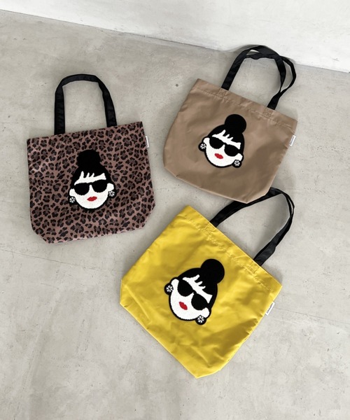 HAPPY FACE(ハッピーフェイス)の「EMMA 顔相良刺?新トート GY(トートバッグ・レディース・グレー・ONE SIZE)」の16枚目の写真