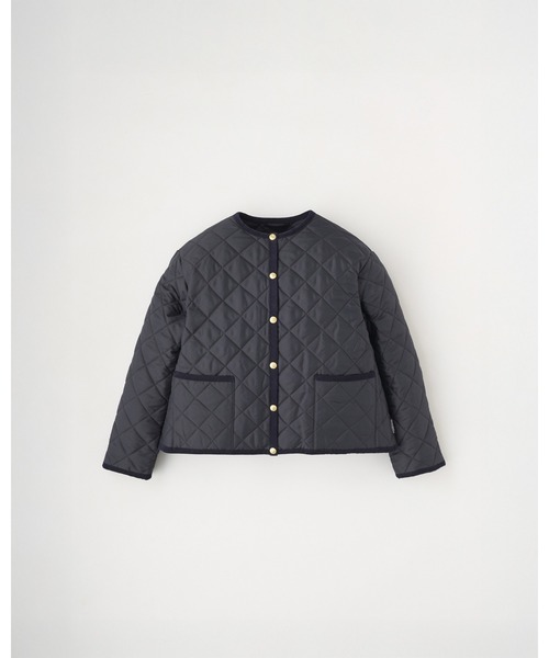 Traditional Weatherwear（トラディショナルウェザーウェア）の「ARKLEY A-LINE（ダウンジャケット/コート・レディース・ブラック×ブラック/ネイビー・32/36/34）」の2枚目の写真
