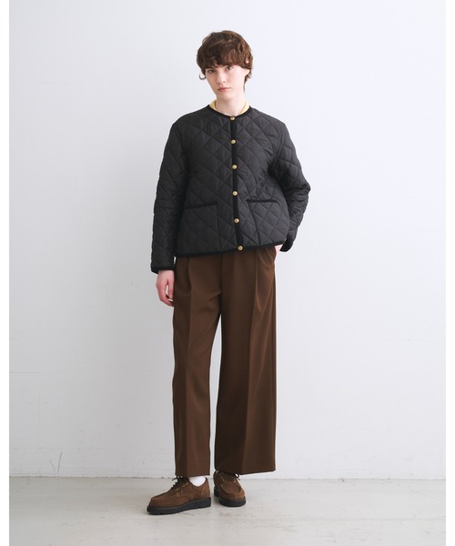 Traditional Weatherwear（トラディショナルウェザーウェア）の「ARKLEY A-LINE（ダウンジャケット/コート・レディース・ブラック×ブラック/ネイビー・32/36/34）」の3枚目の写真