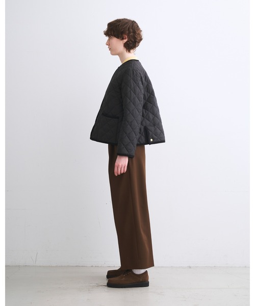Traditional Weatherwear（トラディショナルウェザーウェア）の「ARKLEY A-LINE（ダウンジャケット/コート・レディース・ブラック×ブラック/ネイビー・32/36/34）」の4枚目の写真