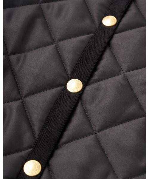 Traditional Weatherwear（トラディショナルウェザーウェア）の「ARKLEY A-LINE（ダウンジャケット/コート・レディース・ブラック×ブラック/ネイビー・32/36/34）」の10枚目の写真