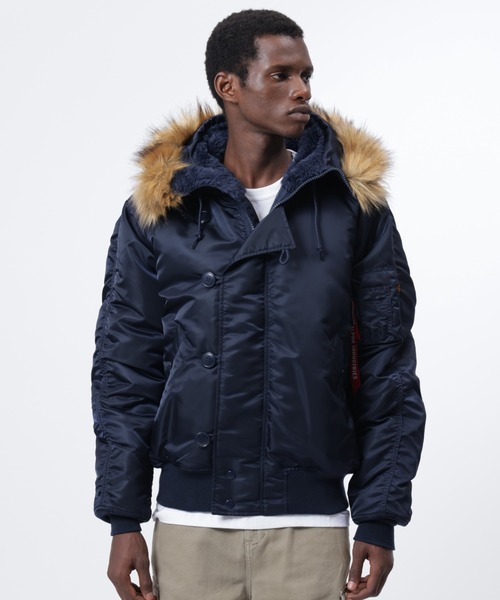 Alpha Industries(アルファインダストリーズ)の「Alpha Industries/アルファインダストリーズ/N-2B HERITAGE FIT PARKA/N-2B ヘリテージフィットパーカー(ミリタリージャケット・メンズ・ブラック/ネイビー/ブラウン/セージグリーン・S/M/L/2XL/XL/XS)」の4枚目の写真