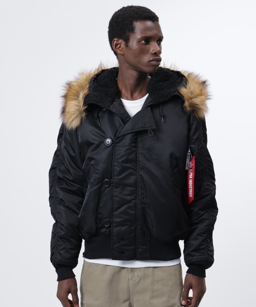 Alpha Industries(アルファインダストリーズ)の「Alpha Industries/アルファインダストリーズ/N-2B HERITAGE FIT PARKA/N-2B ヘリテージフィットパーカー(ミリタリージャケット・メンズ・ブラック/ネイビー/ブラウン/セージグリーン・S/M/L/2XL/XL/XS)」の2枚目の写真