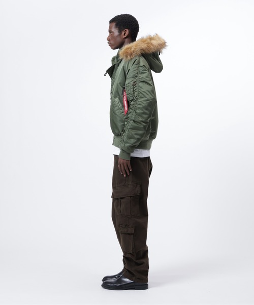 Alpha Industries(アルファインダストリーズ)の「Alpha Industries/アルファインダストリーズ/N-2B HERITAGE FIT PARKA/N-2B ヘリテージフィットパーカー(ミリタリージャケット・メンズ・ブラック/ネイビー/ブラウン/セージグリーン・S/M/L/2XL/XL/XS)」の6枚目の写真