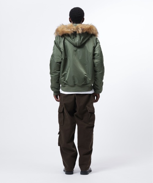 Alpha Industries(アルファインダストリーズ)の「Alpha Industries/アルファインダストリーズ/N-2B HERITAGE FIT PARKA/N-2B ヘリテージフィットパーカー(ミリタリージャケット・メンズ・ブラック/ネイビー/ブラウン/セージグリーン・S/M/L/2XL/XL/XS)」の7枚目の写真