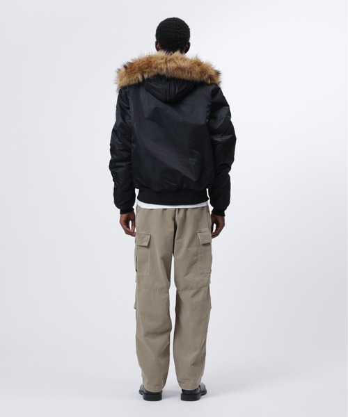Alpha Industries(アルファインダストリーズ)の「Alpha Industries/アルファインダストリーズ/N-2B HERITAGE FIT PARKA/N-2B ヘリテージフィットパーカー(ミリタリージャケット・メンズ・ブラック/ネイビー/ブラウン/セージグリーン・S/M/L/2XL/XL/XS)」の19枚目の写真