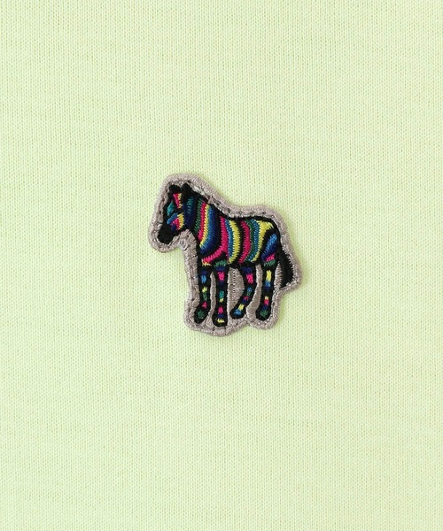 PS Paul Smith(ピーエスポールスミス)の「"Sports Stripe Zebra" ワンポイント 半袖Tシャツ / 262500 011R(Tシャツ/カットソー・メンズ・ライトブルー/ライトピンク/ライトイエロー・SMALL/XX-LARGE/X-LARGE/LARGE/MEDIUM)」の8枚目の写真