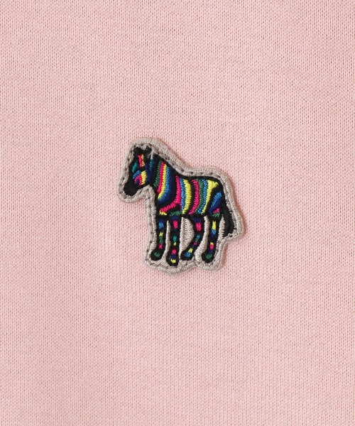 PS Paul Smith(ピーエスポールスミス)の「"Sports Stripe Zebra" ワンポイント 半袖Tシャツ / 262500 011R(Tシャツ/カットソー・メンズ・ライトブルー/ライトピンク/ライトイエロー・SMALL/XX-LARGE/X-LARGE/LARGE/MEDIUM)」の4枚目の写真
