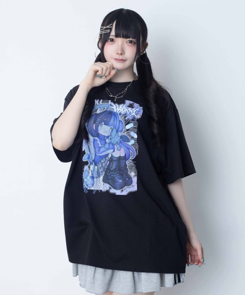 Whinny/【2026夏新作♪】闇うさぎ飼い慣らしティー（Tシャツ