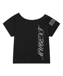 エーテルエンジェルウィングスワンショルダー半袖Tシャツ(2カラー)