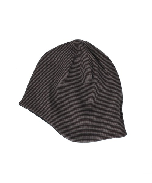 OVERRIDE(オーバーライド)の「OVERRIDE TECHSHAPE REVER BEANIE SG / オーバーライド(ニットキャップ/ビーニー・レディース・ブラック/アイボリー/ブラウン・57~59cm)」の13枚目の写真