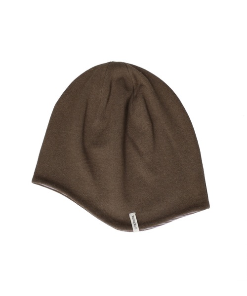 OVERRIDE(オーバーライド)の「OVERRIDE TECHSHAPE REVER BEANIE SG / オーバーライド(ニットキャップ/ビーニー・レディース・ブラック/アイボリー/ブラウン・57~59cm)」の21枚目の写真