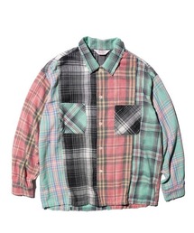 DAN RIVER（ダンリバー ）の「DAN RIVER / DAMAGED CHECK FLANNEL SHIRT（シャツ/ブラウス）」