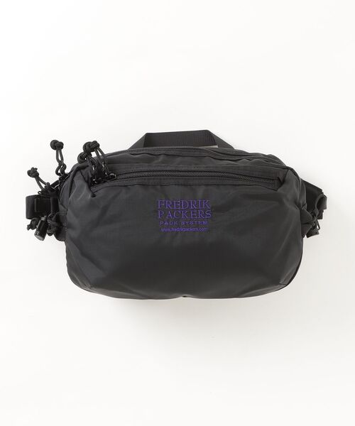 FREDRIK PACKERS(フレドリックパッカーズ)の「【FREDRIK PACKERS】≪MAISON CLUB別注≫210D KNOTTING HIP PACK(ボディバッグ/ウエストポーチ・メンズ・ブラック系その他3/ブラック系1/ブラック系その他2・FREE)」の14枚目の写真