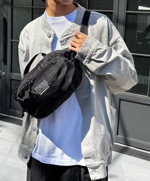 FREDRIK PACKERS(フレドリックパッカーズ)の「【FREDRIK PACKERS】≪MAISON CLUB別注≫210D KNOTTING HIP PACK(ボディバッグ/ウエストポーチ・メンズ・ブラック系その他3/ブラック系1/ブラック系その他2・FREE)」の22枚目の写真