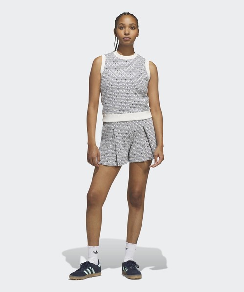 adidas(アディダス)の「オリジナルス オール オーバー ベスト【adidas Golf/アディダスゴルフ】(ベスト・レディース・ベージュ系その他・SMALL/MEDIUM/LARGE/XX-LARGE/X-LARGE/X-SMALL)」の5枚目の写真