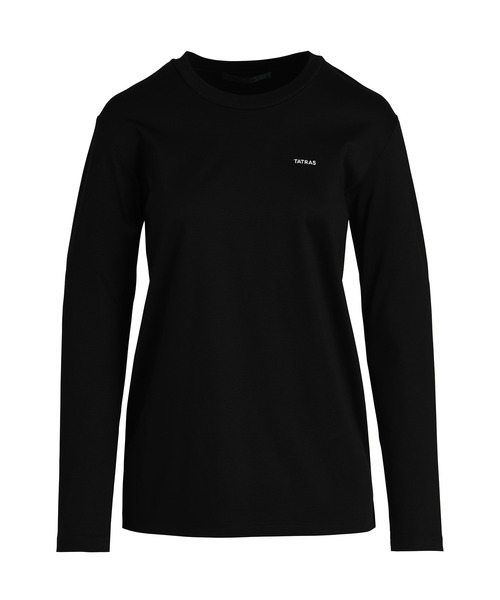 TATRAS(タトラス)の「TATRAS(タトラス) OLITICA オリーチカ(Tシャツ/カットソー・レディース・ブラック/ホワイト・3/2/1)」の2枚目の写真