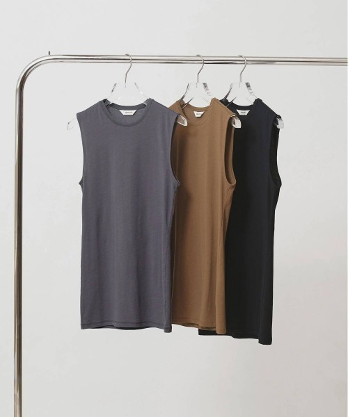 TODAYFUL(トゥデイフル)の「TODAYFUL Smooth Tanktop Tunic(Tシャツ/カットソー・レディース・ブラウン/ブルー/ブラック・FREE)」の16枚目の写真