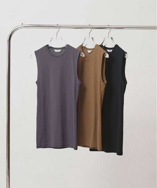 TODAYFUL(トゥデイフル)の「TODAYFUL Smooth Tanktop Tunic(Tシャツ/カットソー・レディース・ブラウン/ブルー/ブラック・FREE)」の14枚目の写真