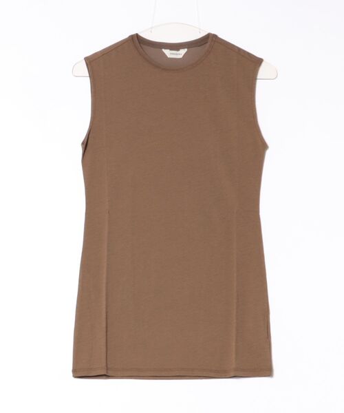 TODAYFUL(トゥデイフル)の「TODAYFUL Smooth Tanktop Tunic(Tシャツ/カットソー・レディース・ブラウン/ブルー/ブラック・FREE)」の19枚目の写真