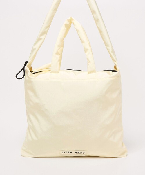 CITEN（シテン）の「＜CITEN＞3WAYクリアロゴビッグショルダー（ショルダーバッグ・レディース・オフホワイト/ロイヤルブルー/ブラック・FREE）」の6枚目の写真