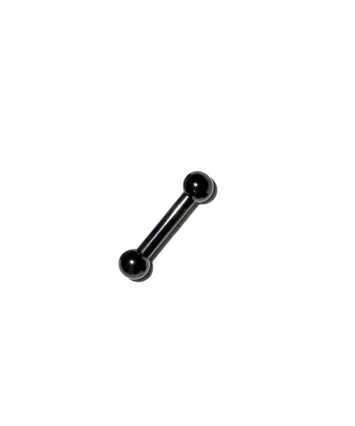 MORPH(モルフ)の「MORPH モルフ バーベル ボディーピアス 10ゲージ 8mm~16mm(ピアス(片耳用)・レディース・ブラック・10/12/14/16/8)」の4枚目の写真