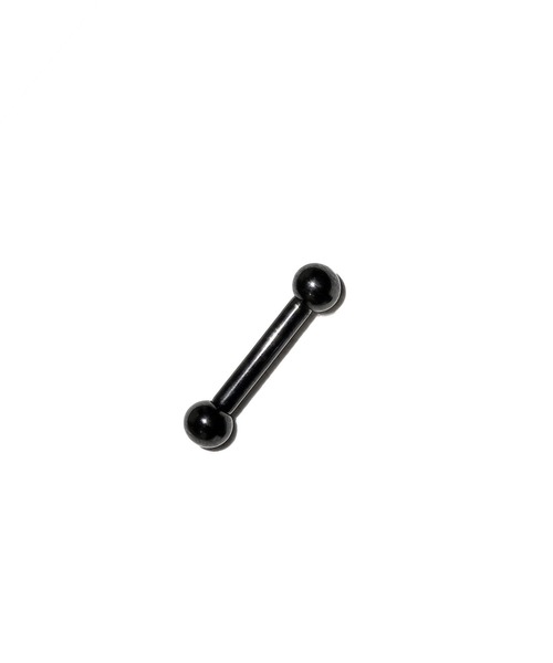 MORPH(モルフ)の「MORPH モルフ バーベル ボディーピアス 10ゲージ 8mm~16mm(ピアス(片耳用)・レディース・ブラック・10/12/14/16/8)」の5枚目の写真