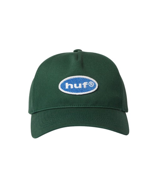 HUF(ハフ)の「89 OVAL 5 PANEL HAT(キャップ・メンズ・ブラック/グリーン系その他・O/S)」の5枚目の写真