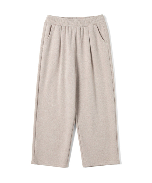 ADHOC(アドホック)の「男性 起毛 ワンタック ワイドパンツ (LT-BEIGE) (HBALP49)(その他パンツ・メンズ・その他・71/81)」の1枚目の写真