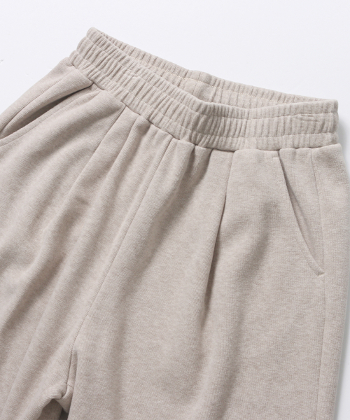 ADHOC(アドホック)の「男性 起毛 ワンタック ワイドパンツ (LT-BEIGE) (HBALP49)(その他パンツ・メンズ・その他・71/81)」の3枚目の写真