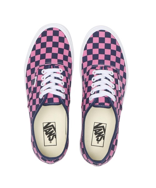 VANS(バンズ)の「バンズ 【 Vans 】- スニーカー【 VANS Authentic CHK INDIGO/PINK VN000EAD1VZ】(スニーカー・メンズ・ピンク・28.0cm/27.5cm/26.5cm/26.0cm)」の5枚目の写真