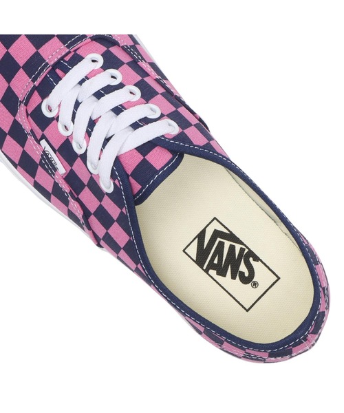 VANS(バンズ)の「バンズ 【 Vans 】- スニーカー【 VANS Authentic CHK INDIGO/PINK VN000EAD1VZ】(スニーカー・メンズ・ピンク・28.0cm/27.5cm/26.5cm/26.0cm)」の9枚目の写真
