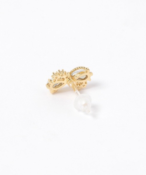 LAKOLE（ラコレ）の「マルチビジューリボン樹脂ピアス / 1051797（ピアス（両耳用）・レディース・その他2/その他1・FREE）」の5枚目の写真