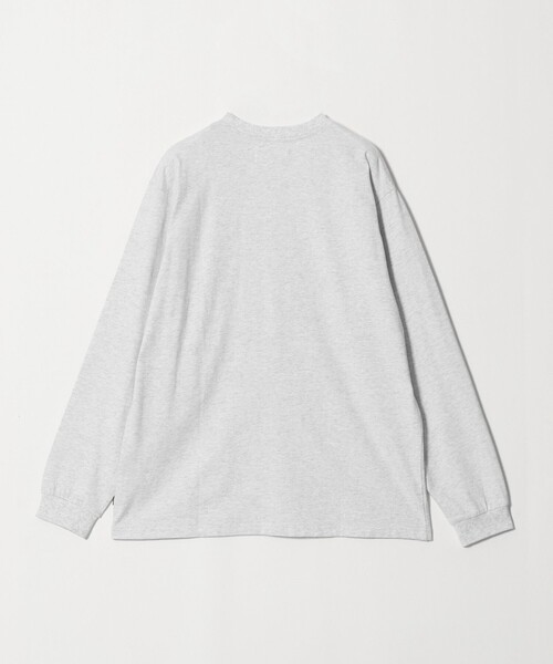 NICE WEATHER(ナイスウェザー)の「<NICE WEATHER>ロゴ ロングスリーブ Tシャツ(Tシャツ/カットソー・メンズ・ワイン/グレー系/ブラック/ホワイト・S/XS/M/L)」の11枚目の写真