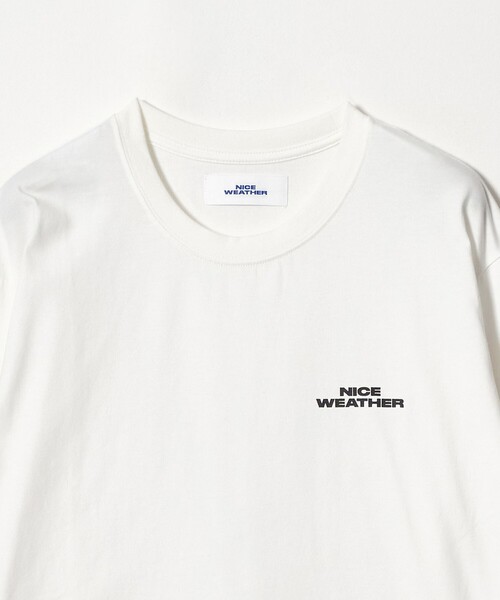 NICE WEATHER(ナイスウェザー)の「<NICE WEATHER>ロゴ ロングスリーブ Tシャツ(Tシャツ/カットソー・メンズ・ワイン/グレー系/ブラック/ホワイト・S/XS/M/L)」の21枚目の写真
