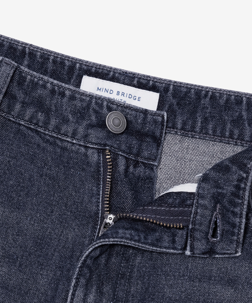 MINDBRIDGE(マインドブリッジ)の「エクストラワイド ウォッシュド ダークインディゴ デニムパンツ_DI(デニムパンツ・メンズ・ダークインディゴブルー・29/30/32/34/36)」の9枚目の写真