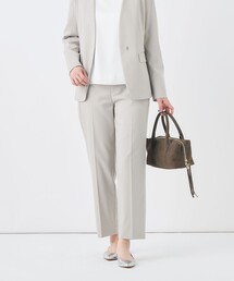 《セットアップ対応/ストレッチ/紫外線防止/防臭》ウォッシャブルハイスペックTRストレートパンツ