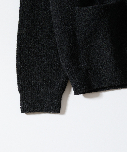 HORLISUN(ホーリーサン)の「Phoebe High Neck Button Knit Dark Charcoal(ニット/セーター・メンズ・その他・MEDIUM/LARGE)」の4枚目の写真