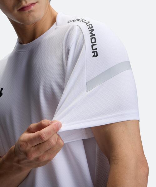 UNDER ARMOUR(アンダーアーマー)の「UAショートスリーブ Tシャツ(トレーニング/メンズ)(Tシャツ/カットソー・メンズ・ホワイト・S/2XL/3XL/M/XL/L)」の5枚目の写真