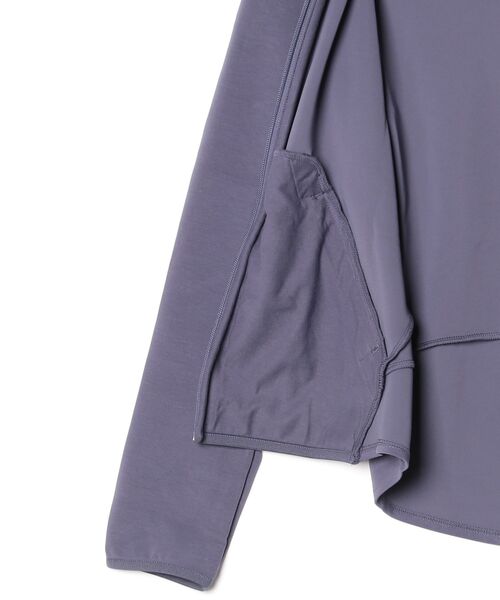 PUMA（プーマ）の「プーマ PUMA PUMATECH SENSE FZ JKT DK（パーカー・レディース・ブラック/パープル・S/XL/L/M）」の5枚目の写真