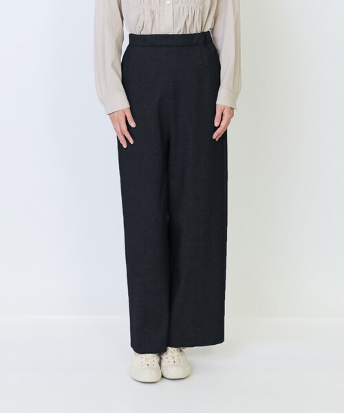LOISIR(ロワズィール)の「エステルコットンカットソーストレートパンツ(その他パンツ・レディース・チェック/チャコールグレー・MT/M)」の11枚目の写真