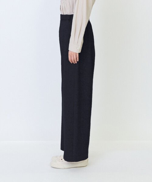 LOISIR(ロワズィール)の「エステルコットンカットソーストレートパンツ(その他パンツ・レディース・チェック/チャコールグレー・MT/M)」の12枚目の写真