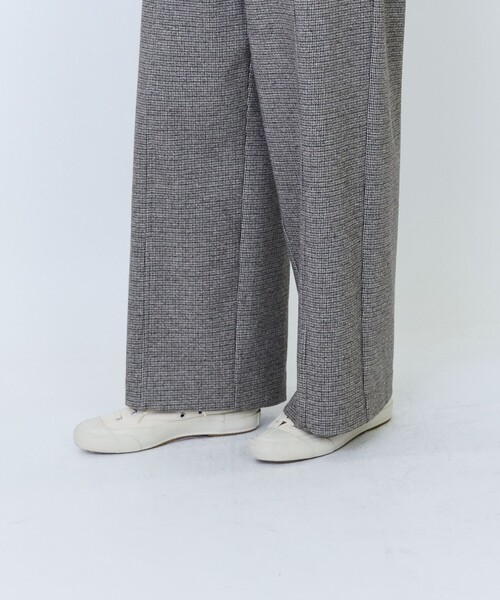 LOISIR(ロワズィール)の「エステルコットンカットソーストレートパンツ(その他パンツ・レディース・チェック/チャコールグレー・MT/M)」の20枚目の写真