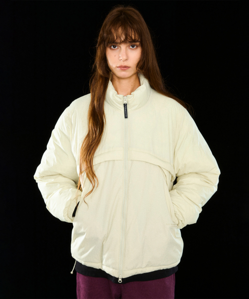 LMCの「ナイロンパデッドジャケット ライトイエロー(ダウンジャケット/コート・レディース・その他・SMALL/MEDIUM/LARGE)」の2枚目の写真