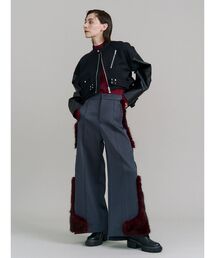 UN3D.(アンスリード)の「FUR DOCKING PT ファードッキングパンツ(スラックス)」