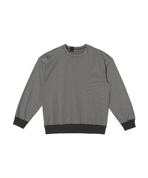 美品 N.HOOLYWOOD COMPILE 23SS スウェット 36 グレー CREWNECK LONG SLEEVE T-SHIRT（Tシャツ/カットソー）｜N.HOOLYWOOD