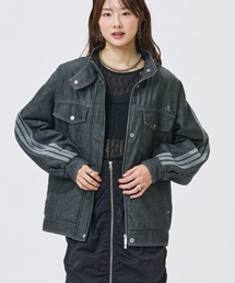 レースアップ」に該当するデニムジャケットファッション通販 - ZOZOTOWN